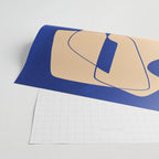 Modern Abstract Minimal Shapes 207 Wrapping Paper Gallery Image 2
