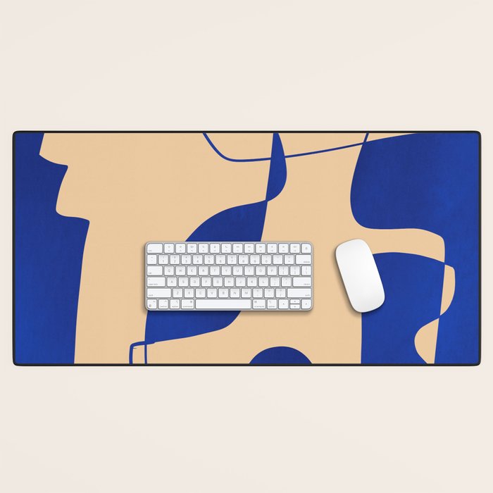 Modern Abstract Minimal Shapes 207 Desk Mat Gallery Image 1