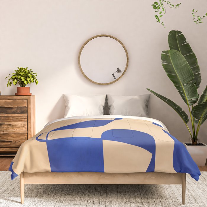 Modern Abstract Minimal Shapes 207 Comforter Gallery Image 3