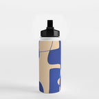Modern Abstract Minimal Shapes 207 Water Bottle Gallery Image 2
