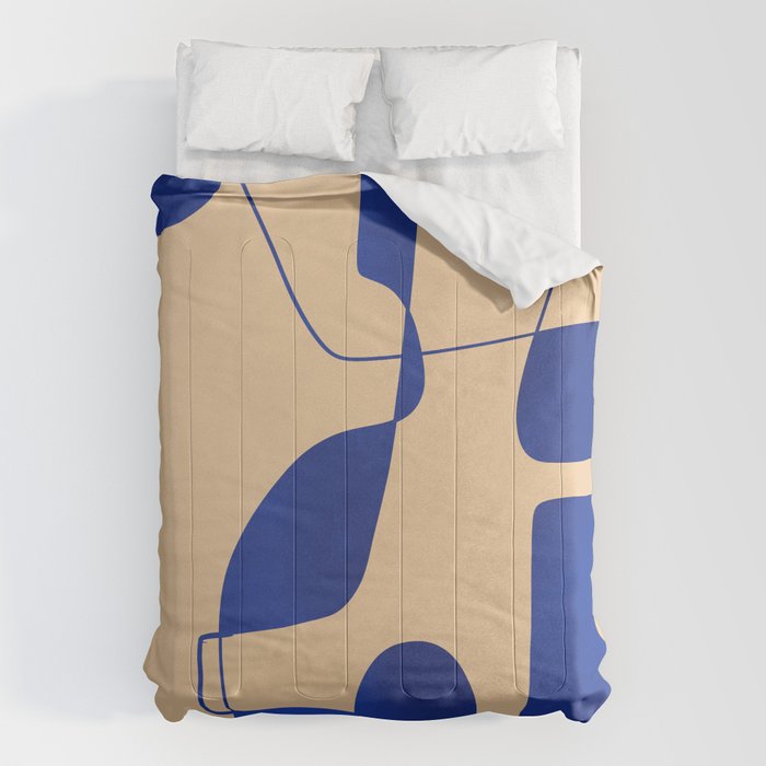 Modern Abstract Minimal Shapes 207 Comforter Gallery Image 6