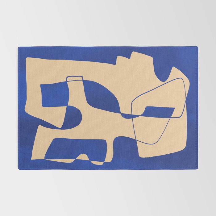 Modern Abstract Minimal Shapes 207 Rug Gallery Image 2