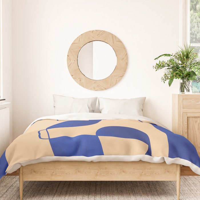 Modern Abstract Minimal Shapes 207 Duvet Cover Gallery Image 3