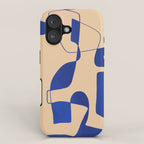 Modern Abstract Minimal Shapes 207 iPhone Case Gallery Image 1