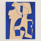 Modern Abstract Minimal Shapes 207 Jigsaw Puzzle Gallery Image 1