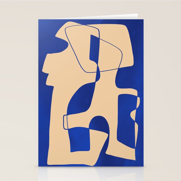 Modern Abstract Minimal Shapes 207 Stationery Card Gallery Image 2