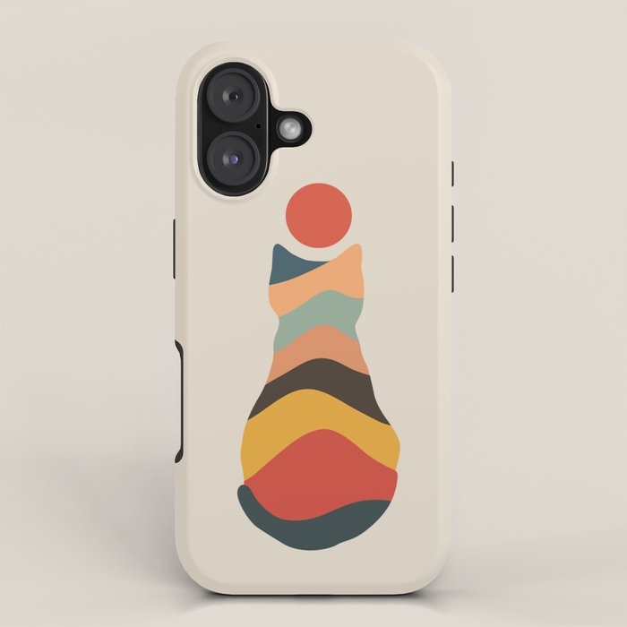 Cat Landscape 148 iPhone Case Gallery Image 1