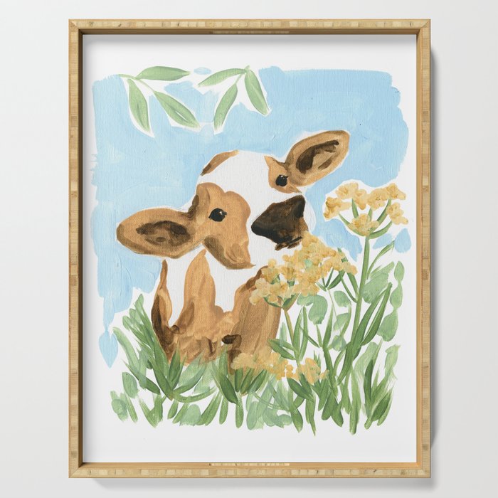 Baby Cow Serving Tray Gallery Image 1