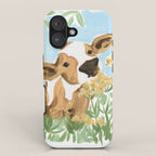 Baby Cow iPhone Case Gallery Image 1