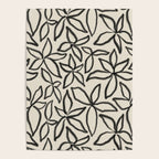 Abstract Brushed Line Art Florals Poster Gallery Image 4