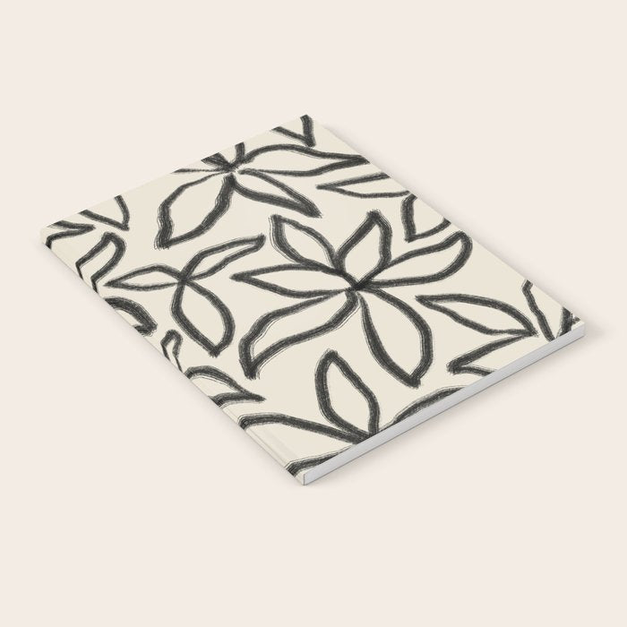 Abstract Brushed Line Art Florals Notebook Gallery Image 2