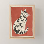 Cat 16 Mini Art Print Gallery Image 1