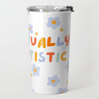 Actually Autistic  Travel Mug Gallery Image 2