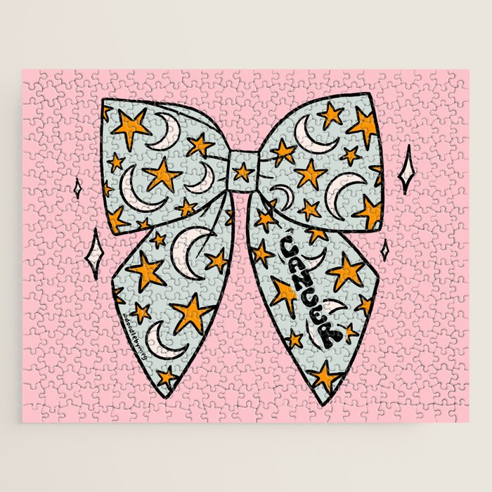 Cancer Zodiac Bow Jigsaw Puzzle Gallery Image 1