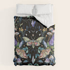 Crystals Moth Mushrooms Comforter Gallery Image 6