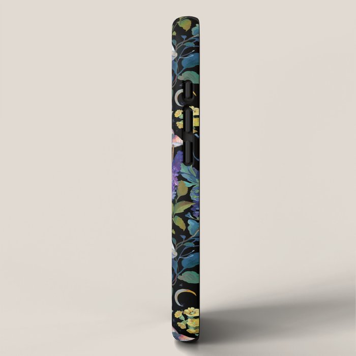 Crystals Moth Mushrooms iPhone Case Gallery Image 2