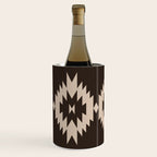 Southwestern Minimalism XXV - Mocha Brown Wine Chiller Gallery Image 2