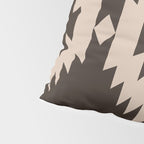 Southwestern Minimalism XXV - Mocha Brown Pillow Sham Gallery Image 4