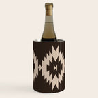 Southwestern Minimalism XXV - Mocha Brown Wine Chiller Gallery Image 3