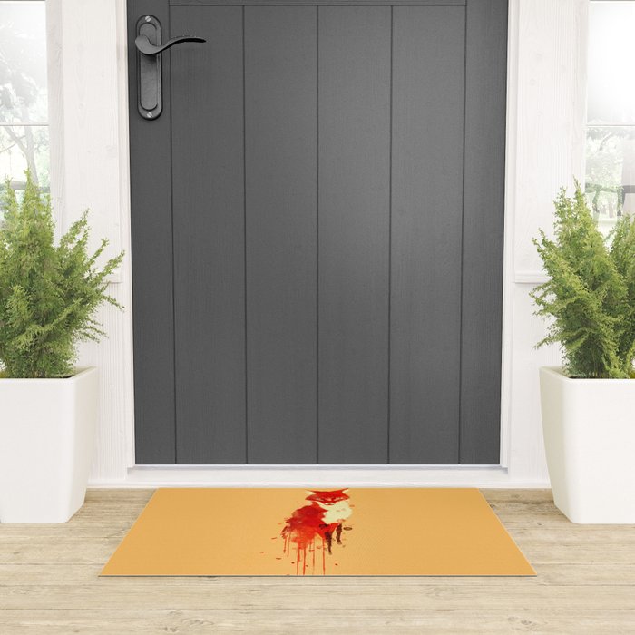 The fox, the forest spirit Welcome Mat Gallery Image 3