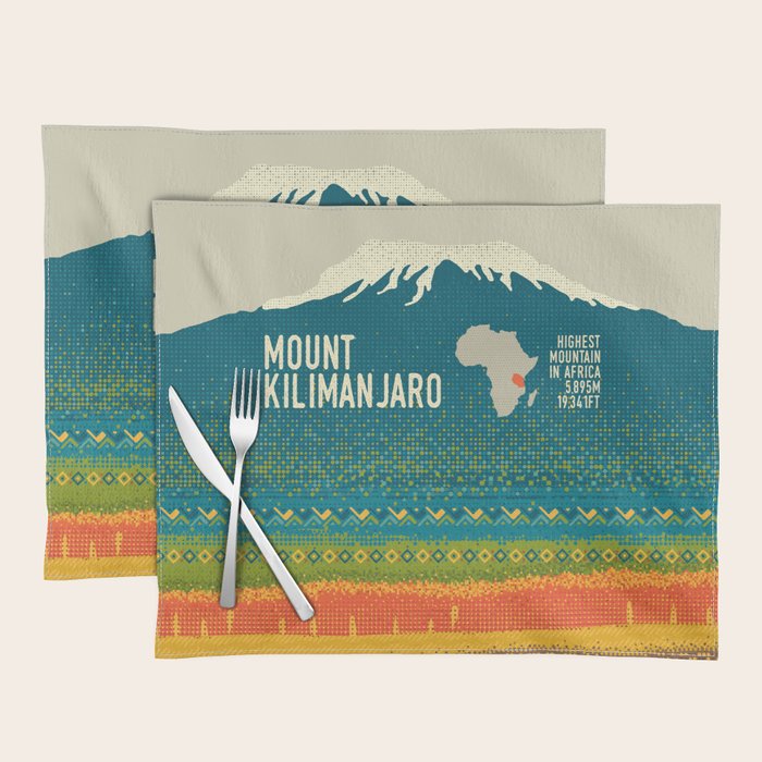 Mount Kilimanjaro Placemat Gallery Image 1