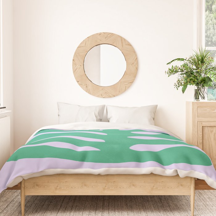 Mint & Moon Raker: Matisse Paper Cutouts 08 Duvet Cover Gallery Image 3