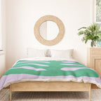 Mint & Moon Raker: Matisse Paper Cutouts 08 Duvet Cover Gallery Image 3