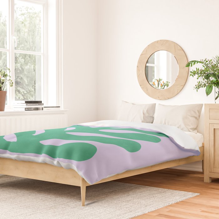 Mint & Moon Raker: Matisse Paper Cutouts 08 Duvet Cover Gallery Image 2