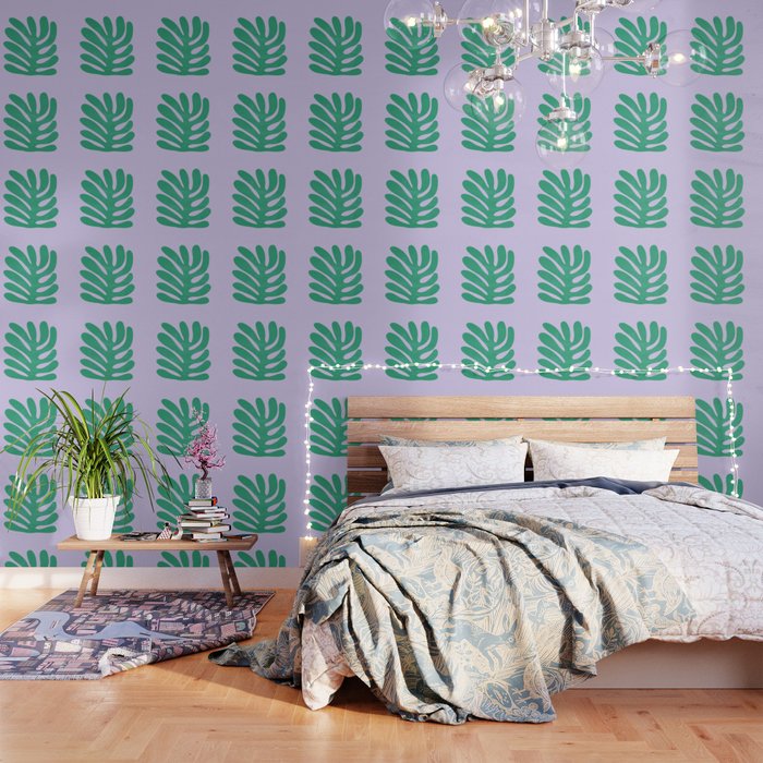 Mint & Moon Raker: Matisse Paper Cutouts 08 Wallpaper Gallery Image 3