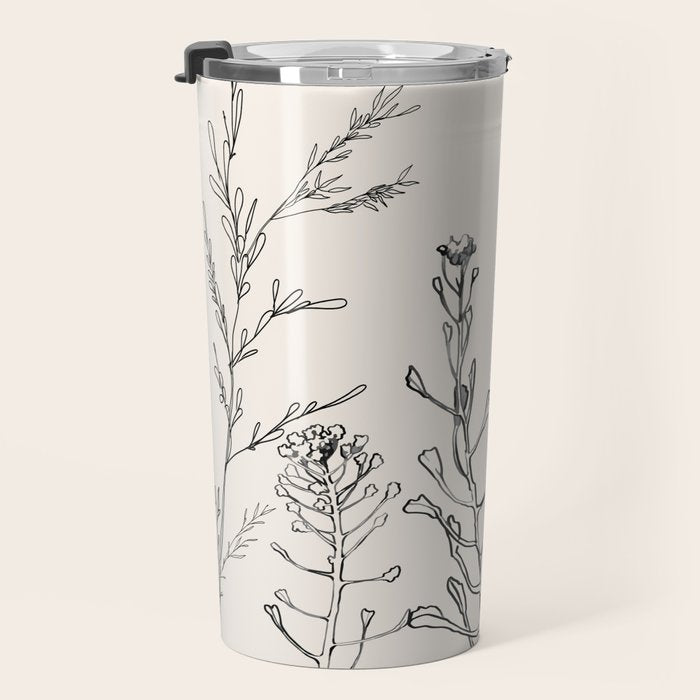 Minimalist Grass 2 Travel Mug Gallery Image 3