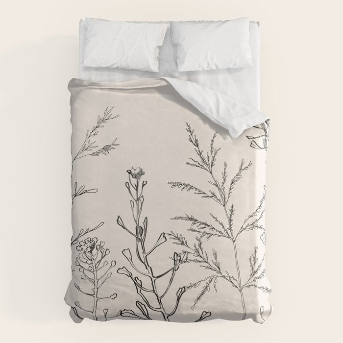 Minimalist Grass 2 Duvet Cover Gallery Image 1