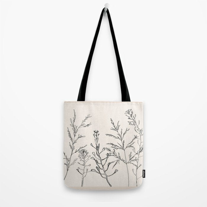 Minimalist Grass 2 Tote Bag Gallery Image 2