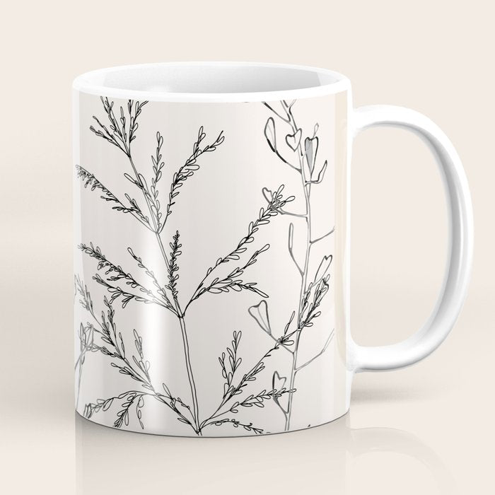 Minimalist Grass 2 Coffee Mug Gallery Image 1
