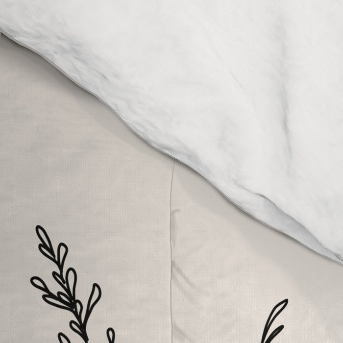 Minimalist Grass 2 Comforter Gallery Image 4
