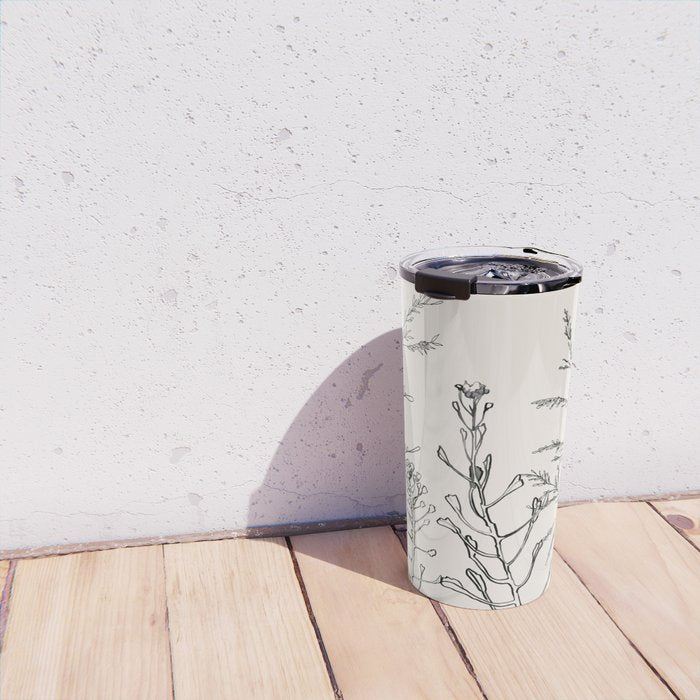 Minimalist Grass 2 Travel Mug Gallery Image 4