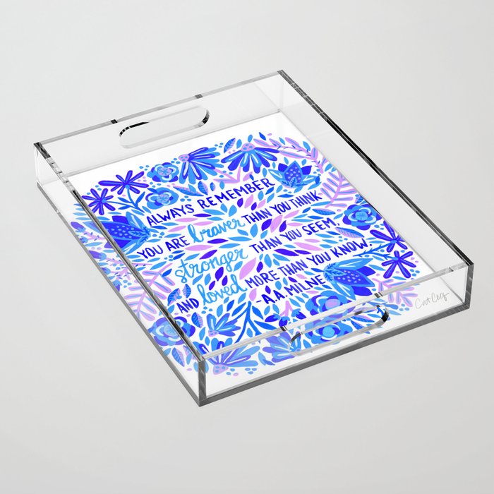 Always Remember - Indigo Palette Acrylic Tray Gallery Image 1