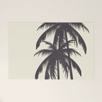 Palm Trees No 2 Welcome Mat Gallery Image 1