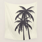 Palm Trees No 2 Wall Tapestry Gallery Image 4