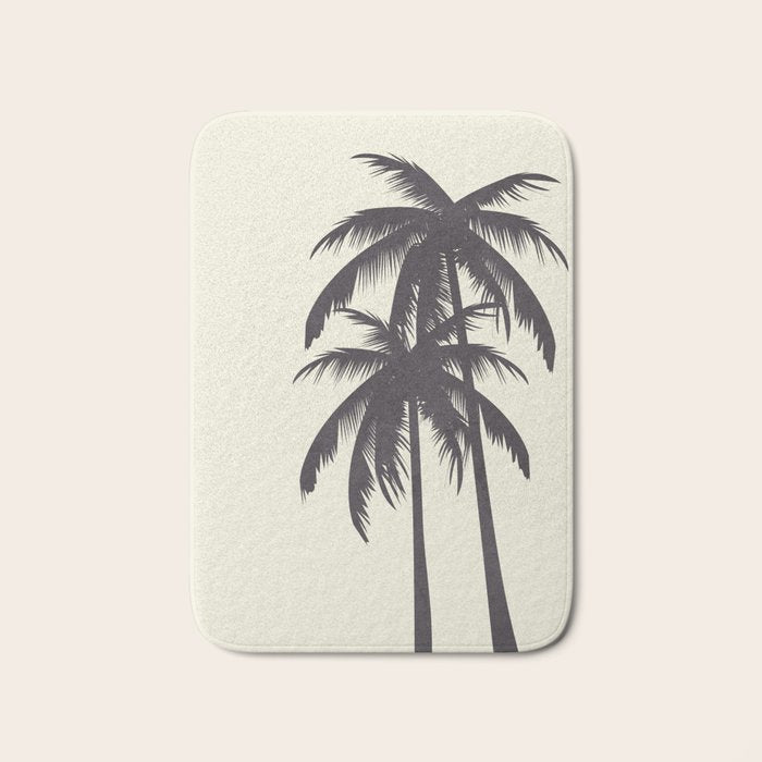 Palm Trees No 2 Bath Mat Gallery Image 1