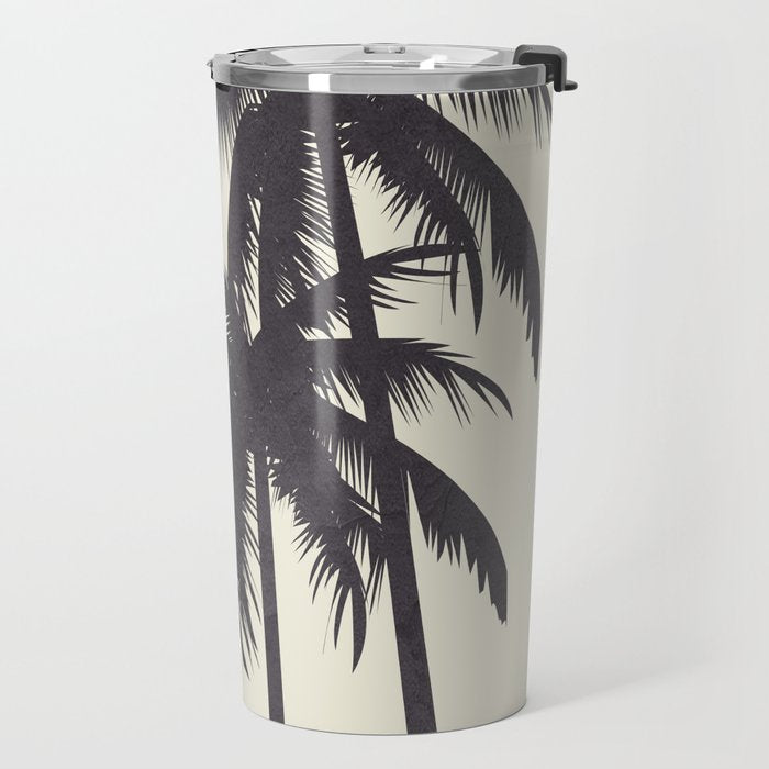 Palm Trees No 2 Travel Mug Gallery Image 2
