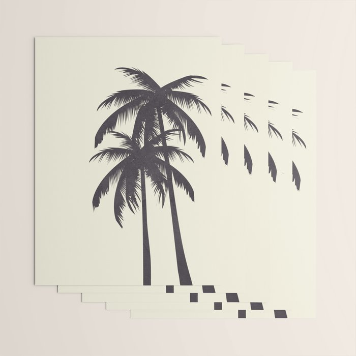 Palm Trees No 2 Wrapping Paper Gallery Image 3