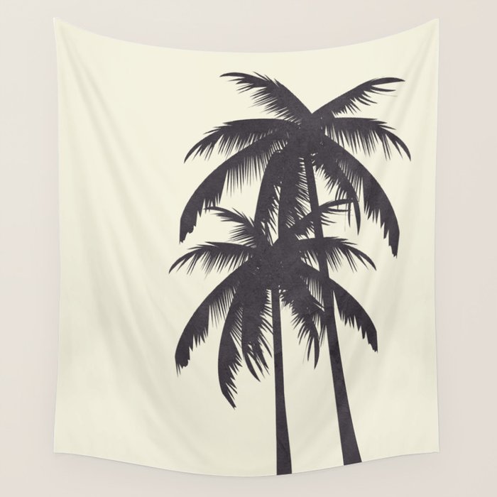 Palm Trees No 2 Wall Tapestry Gallery Image 1