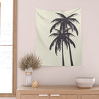 Palm Trees No 2 Wall Tapestry Gallery Image 2