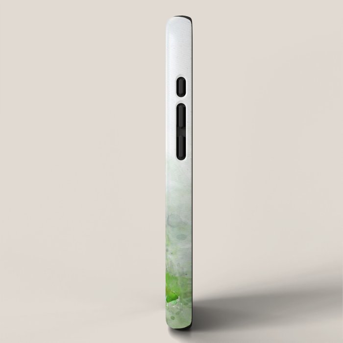 Watercolor soccer ball iPhone Case Gallery Image 2