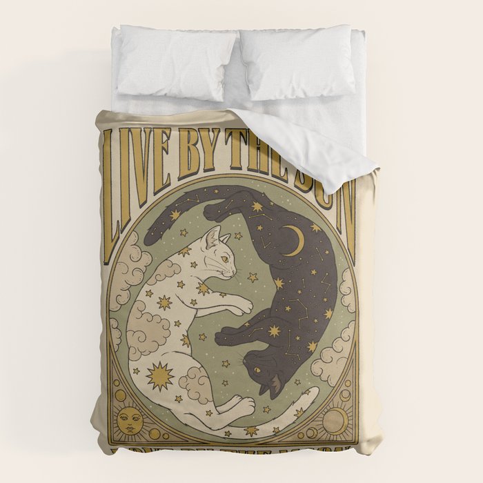 Sun and Moon Duvet Cover Gallery Image 1