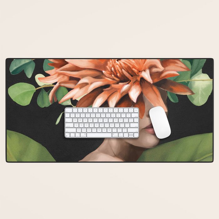 Veiled by Bloom 2 Desk Mat Gallery Image 1