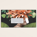 Veiled by Bloom 2 Desk Mat Gallery Image 1