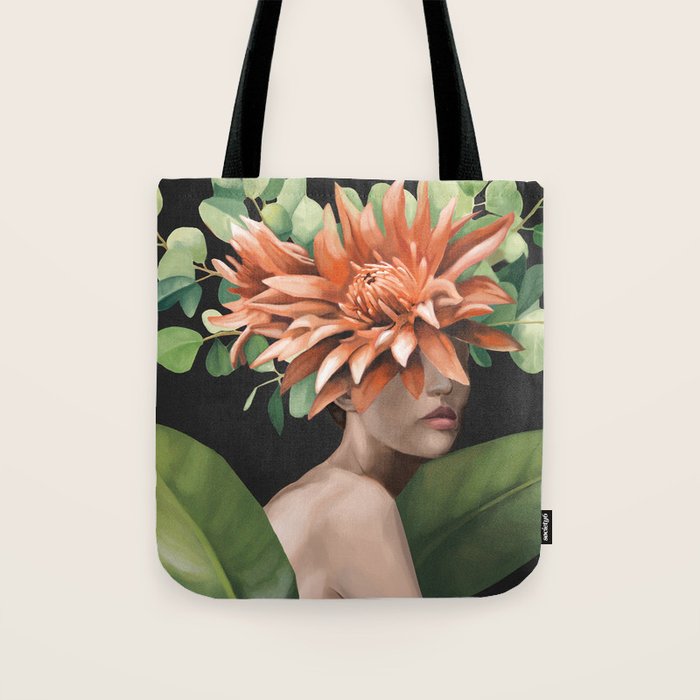 Veiled by Bloom 2 Tote Bag Gallery Image 1