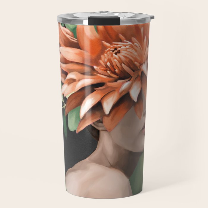 Veiled by Bloom 2 Travel Mug Gallery Image 1