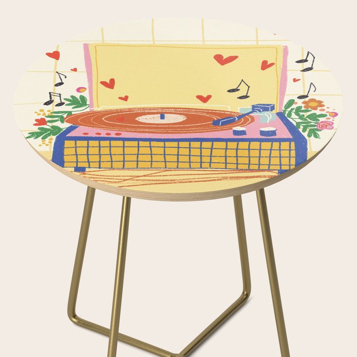 Vinyl love Side Table Gallery Image 2